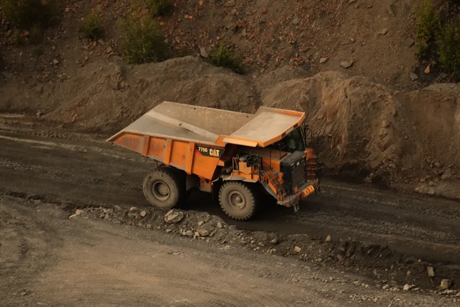 Tipper truck ready to roll.